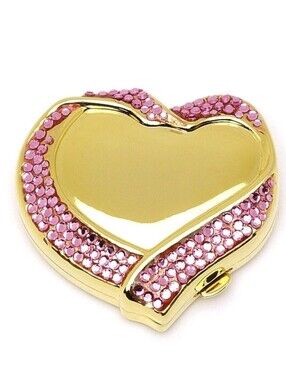 Vtg Estee Lauder Pink Ribbon Breast Cancer Awareness Pressed Powder Compact Full